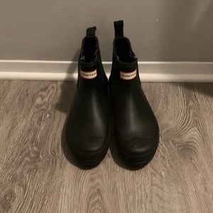 Short hunter rain boots